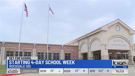 Rockdale ISD starting school with 4-day week