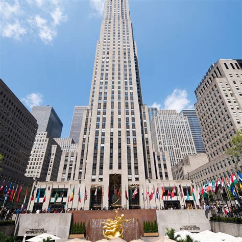 Rockefeller center photos. The Rink is located at Rockefeller Plaza between 50th and 49th Streets. New York, NY 10020. 212.771.7200 therink@rockefellercenter.com. Contact Us. 