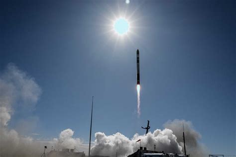 Rocket Lab launches a Japanese satellite from the space company’s complex in New Zealand
