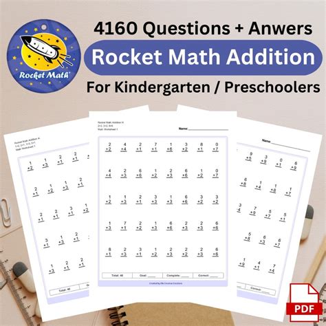 Rocket Math Addition Worksheets Boost Your Math Skills!