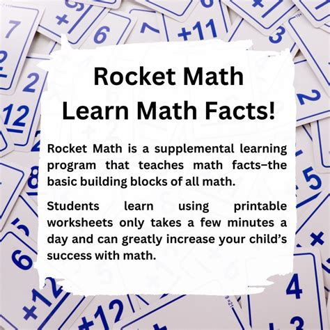 Rocket Math PDF Boost Your Learning with Rocket Science Math Worksheets