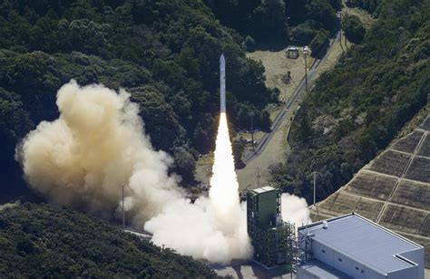 Rocket being developed by Japan’s space agency explodes during testing but no injuries reported