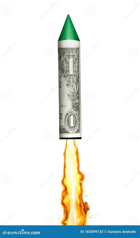 A rocket being propelled into space. Sometimes used to indicate a 