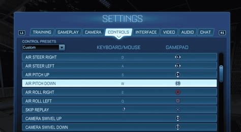 Rocket league controller settings.  Simply connect a second controller, activate it in the main...