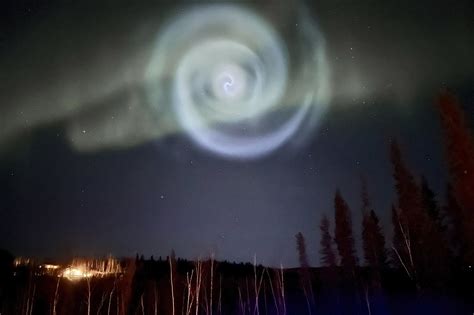 Rocket science: Alaska sky spiral caused by SpaceX fuel dump