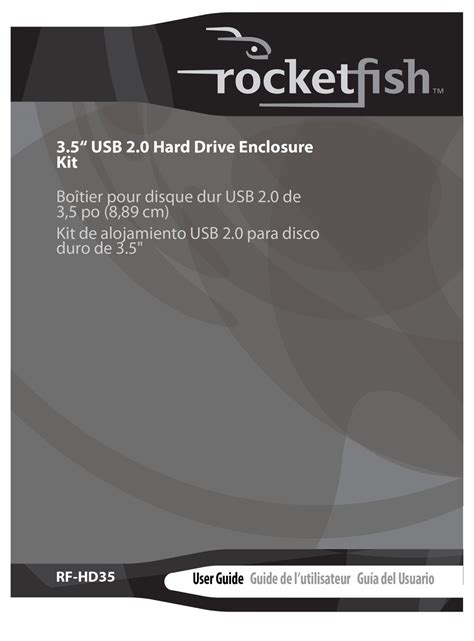 RocketFish RF-HD35 User Manual