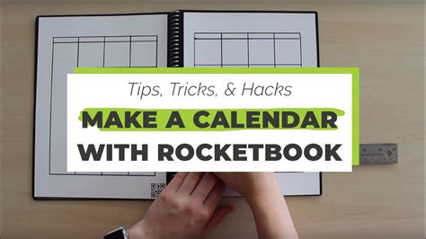 Rocketbook Calendar