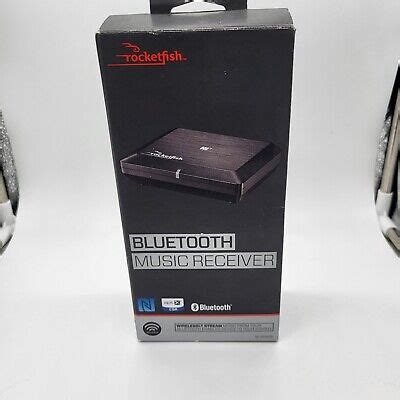 Rocketfish - Bluetooth Music Receiver - Black for sale online eBay