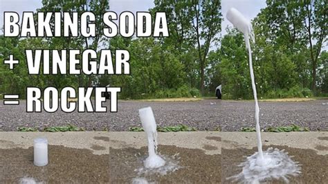 Rocketology: Baking Soda + Vinegar = Lift Off!