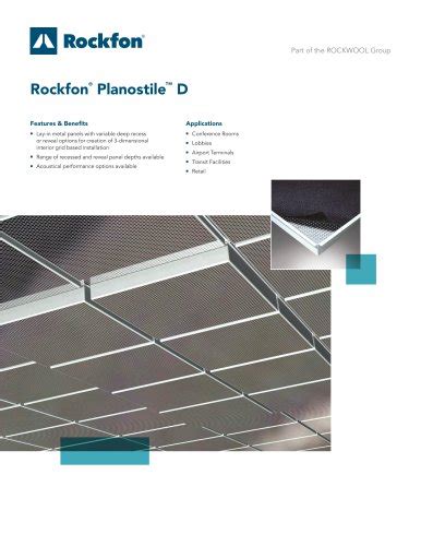 Rockfon Catalogue - Rockfon - PDF Catalogs Documentation