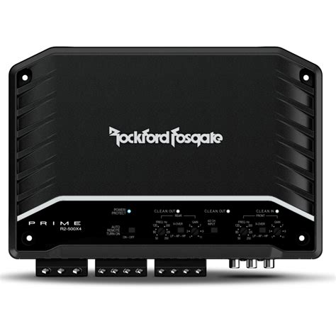 Rockford Fosgate 500 watts RMS 4-Channel Amplifier