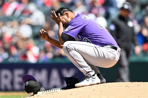 Rockies’ German Marquez leaves game with apparent arm injury