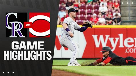 Rockies Vs Reds