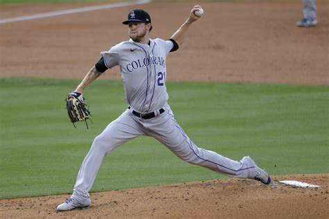 Rockies head into matchup against the Dodgers on losing streak