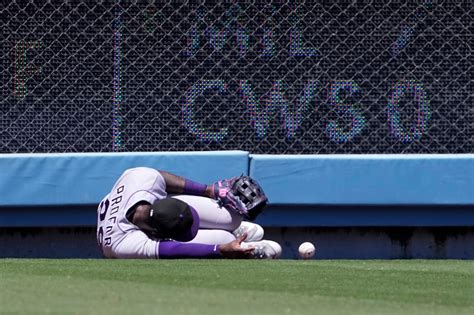 Rockies swept by Dodgers, strike out 49 times, walk twice in four games