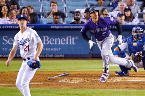Rockies take on the Dodgers looking to end road skid