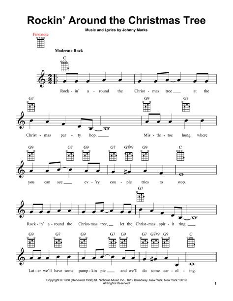 Rockin around the christmas tree flute sheet music. Official Author. 4.8K. 23 votes. Why can't I download this score? The best way to learn and play "Rockin' Around The Christmas Tree - Johnny Marks (Solo)" by … 