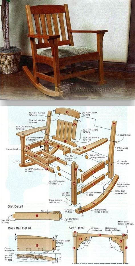 Rocking Chair Template Free Get Comfy with Our DIY Guide!