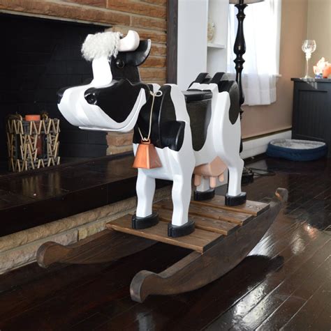 Rocking Cow Toy for Kids - Etsy