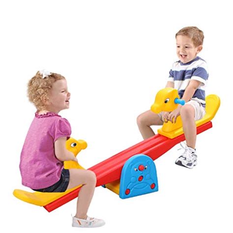 Rocking Seesaw for Kids - Teeter Totter Kids Outdoor - Toddler …