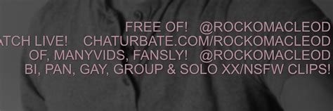 Rockomacleod Onlyfans Leaked XXX 229 Photos