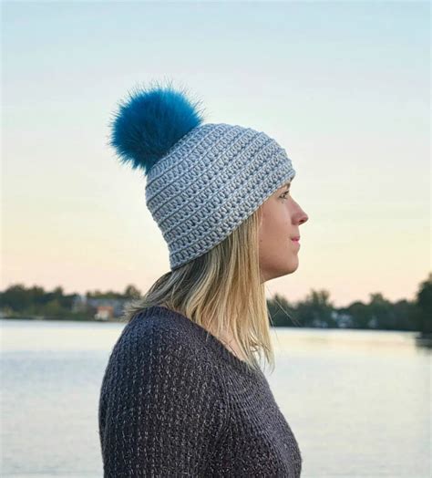 Rockport Crochet Beanie - In the Round - Croyden Crochet