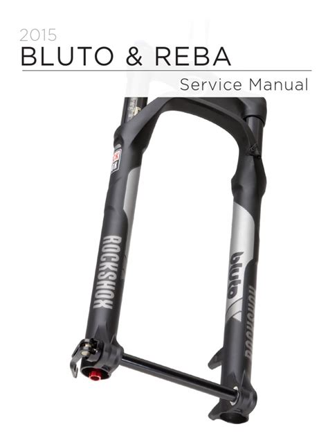 Rockshox reba service manual.  Failure to follow the procedures outlined ...