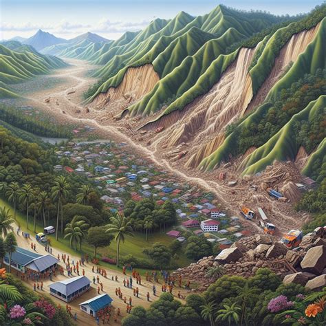 Rockslides in The Indonesian Java's Central take the lives of a minimum of 18; many missing.