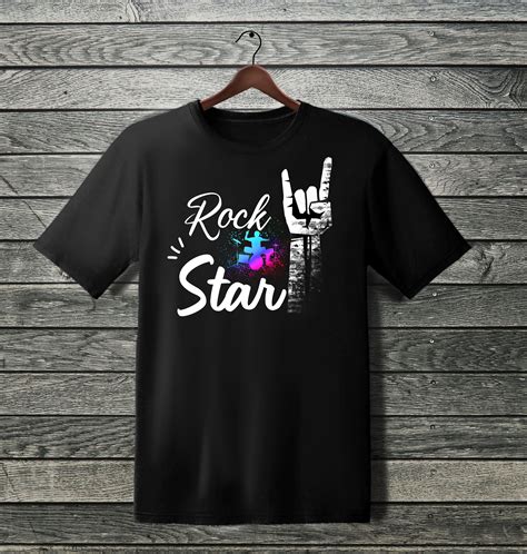 Rockstar Shirts - Etsy UK