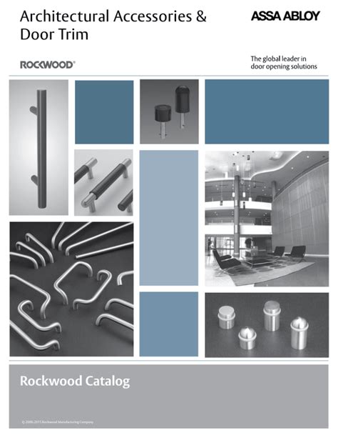 Rockwood Hardware Catalog