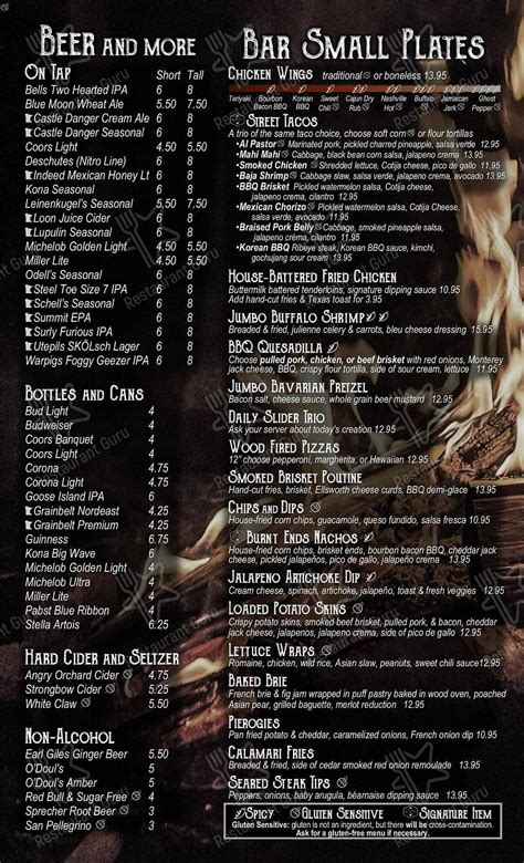 Rockwoods Otsego, MN 55330 - Menu, 432 Reviews and 50 …