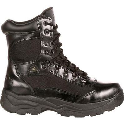 Rocky Fort Black Waterproof Public Service Boots, …