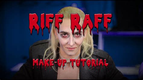 Rocky Horror Riff Raff Make-up Tutorial - YouTube