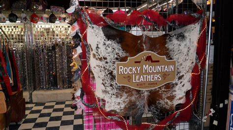 Rocky mountain leather. A sign designating the entrance of the Rocky Mountain Leather Trade Show Friday, May 19, 2023. The show will be open from 9 a.m. to 5 p.m. Saturday and from 9 a.m. to 2 p.m. Sunday at Sheridan College. SHERIDAN — Leather can take on many different forms and come from a variety of animals. The Rocky Mountain Leather Trade … 