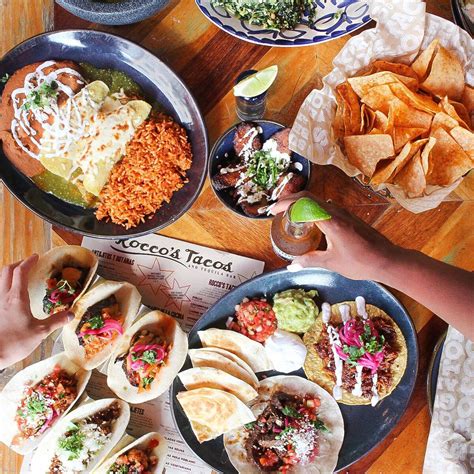 Rocos tacos. Discover a wide range of delicious Mexican dishes at our Sarasota restaurant. From tacos to guacamole, we have it all. Join Rocco's Tacos for Taco Tuesday or Happy Hour to enjoy authentic Mexican food. 