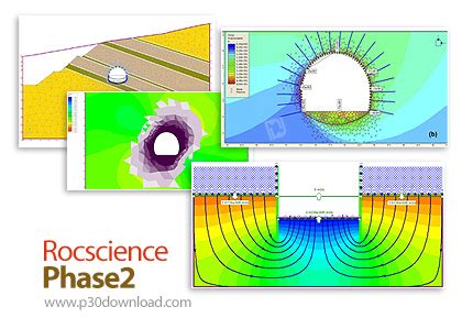 Rocscience phase 2.  2 Phase 2D finite element program for calculating...