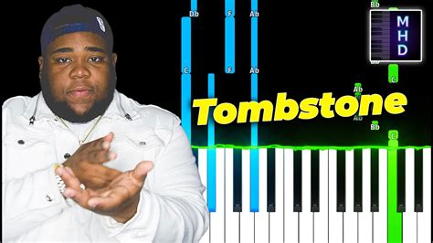 Rod Wave - Tombstone (Piano Tutorial Easy) - YouTube