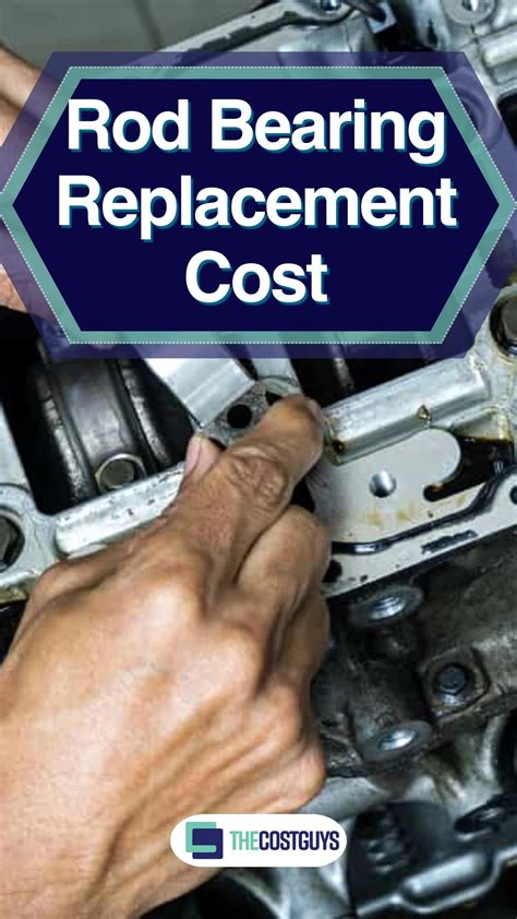 Rod bearing replacement cost. The average cost for a Ford Escape Wheel Bearing Replacement is between $221 and $281. Labor costs are estimated between $146 and $184 while parts are priced between $75 and $97. This range does not include taxes and fees, and does not factor in your unique location. Related repairs may also be needed. 