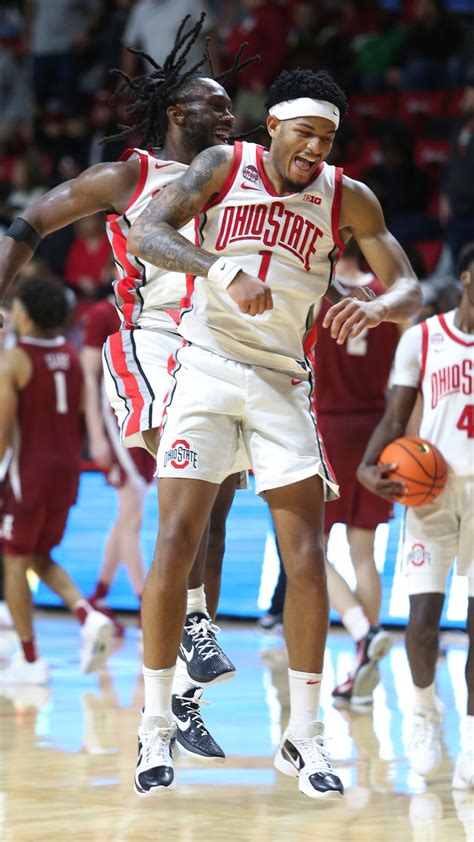 Roddy Gayle Jr. scores 32, Ohio State beats WVU 78-75 in OT at Legends of Basketball