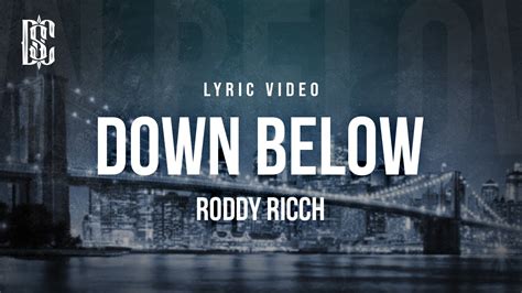 Roddy Ricch - Down Below (Lyric Video) - YouTube