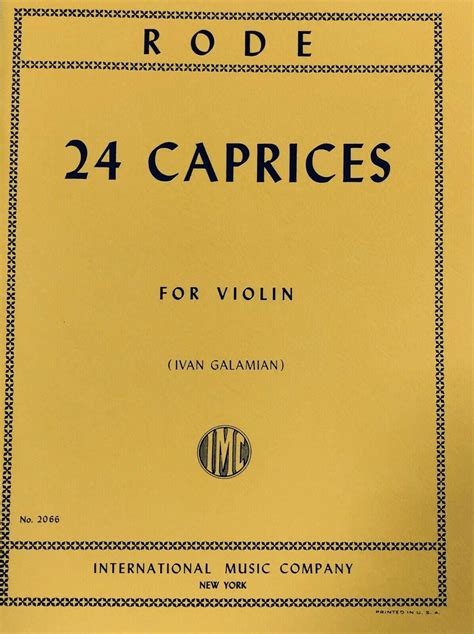 Rode 24 caprices for violin edited by ivan galamian. - The oxford handbook of martin luthers theology oxford handbooks in religion and theology.