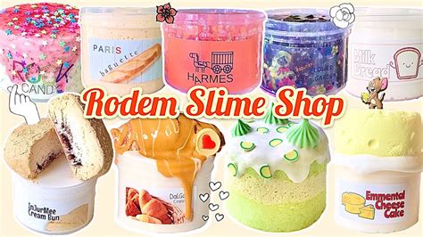 Rodem slime. This is Rodem’s New Frog Spawn Slime, which loved by many people. It’s fun to play in anytime. This Crunch slime makes Super Unique ASMR and feel like having massage on the hands. 