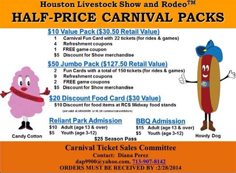 Rodeo houston carnival tickets. Things To Know About Rodeo houston carnival tickets. 