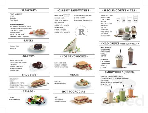 Rodilla Menu Prices - PriceListo