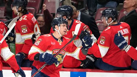 Rodrigues has 2 goals, 2 assists as Panthers beat Stars 5-4