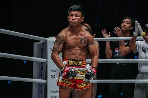 In Friday's headliner, longtime ONE flyweight muay thai champion <b>Rodtang</b>. . Rodtang
