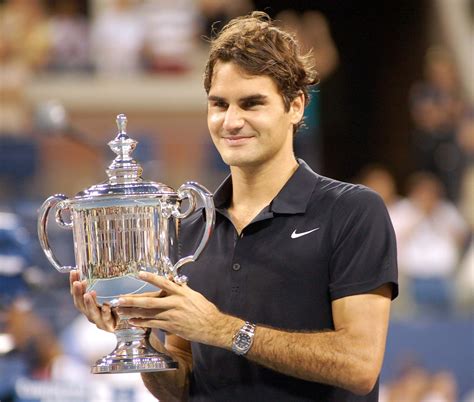 Roger Federer and his
