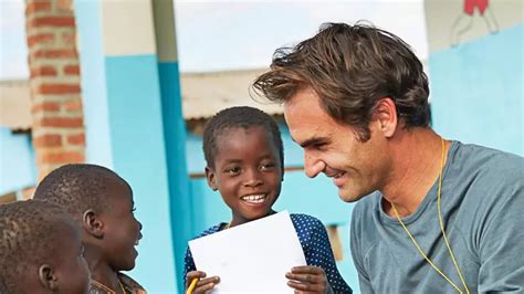 Roger Federer reveals reasons behind his charity work