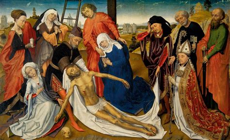 Rogier van der weyden, die johannestafel. - Essential guide to becoming a doctor by adrian blundell.