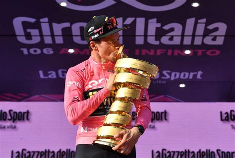 Roglic raises the Giro d’Italia trophy in Rome; Cavendish wins final stage